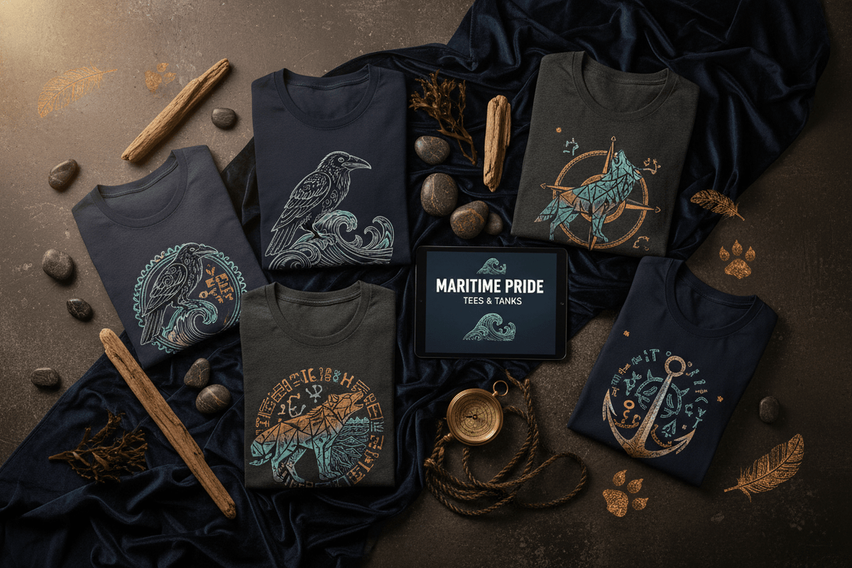 Maritime Pride Tees & Tanks - Ember Spirit Apparel