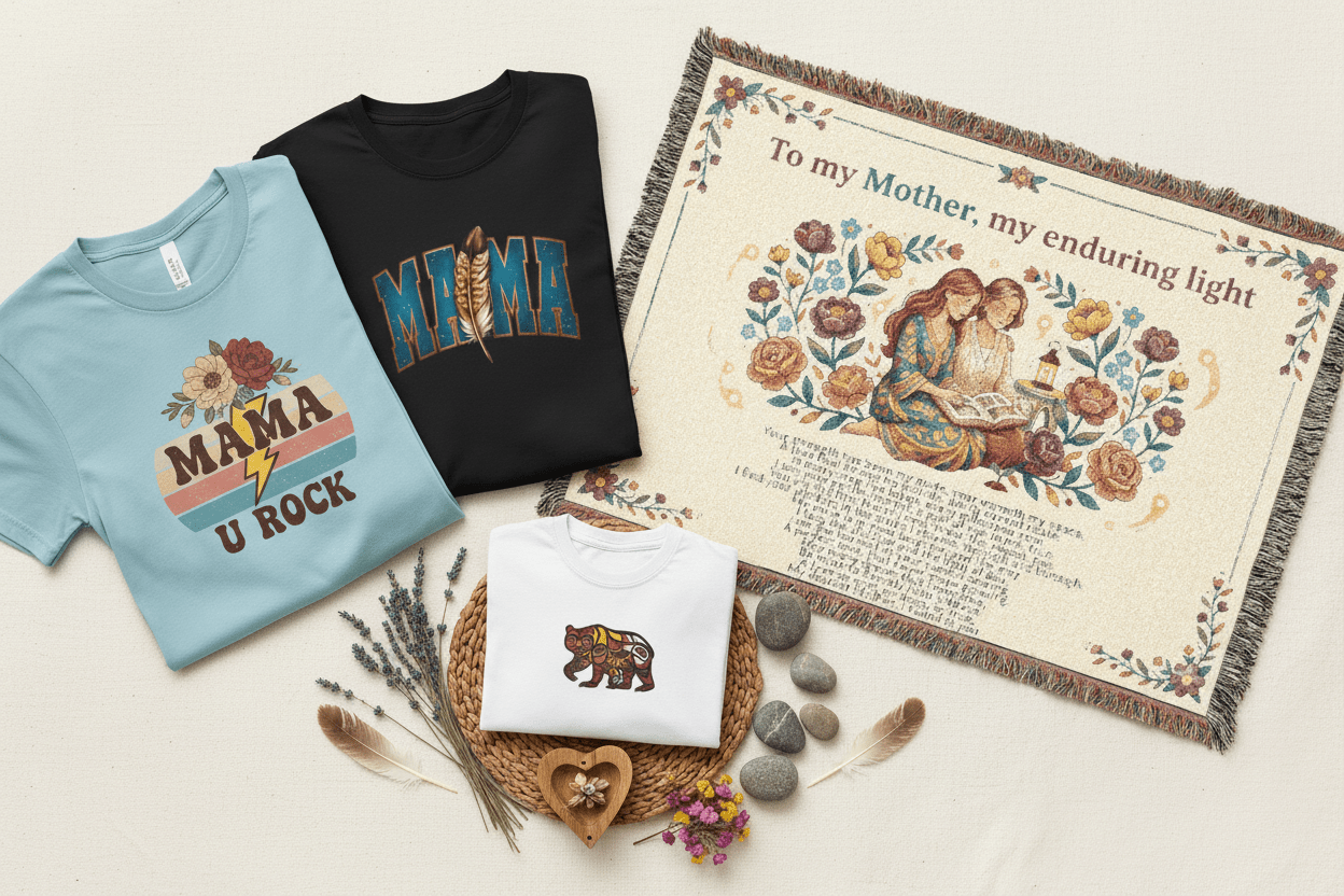 Mothers Day Mom Mama Gift Collection - Ember Spirit Apparel