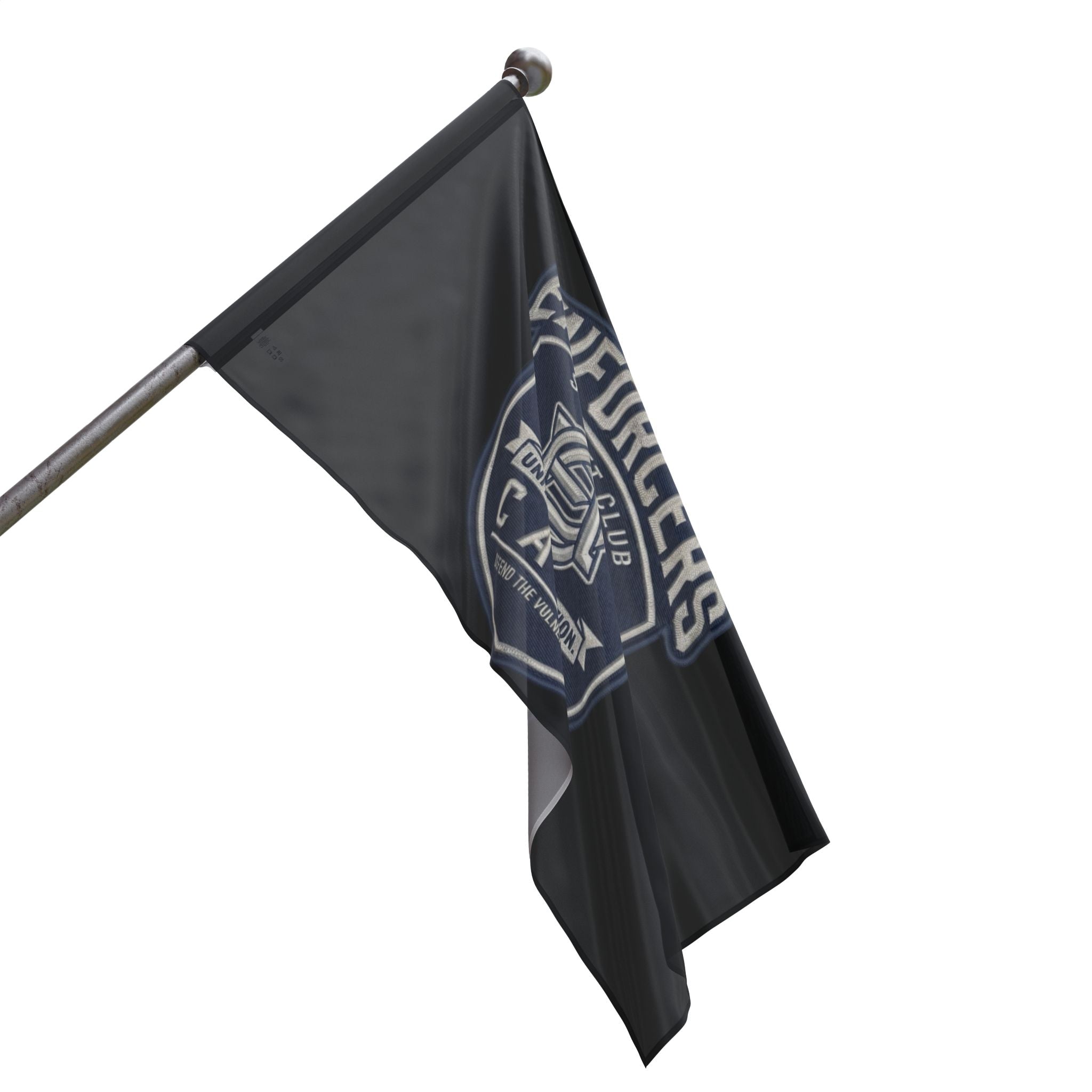 CAWS - Enforcers Street Club Flag – Unity & Protection CAWS Emblem