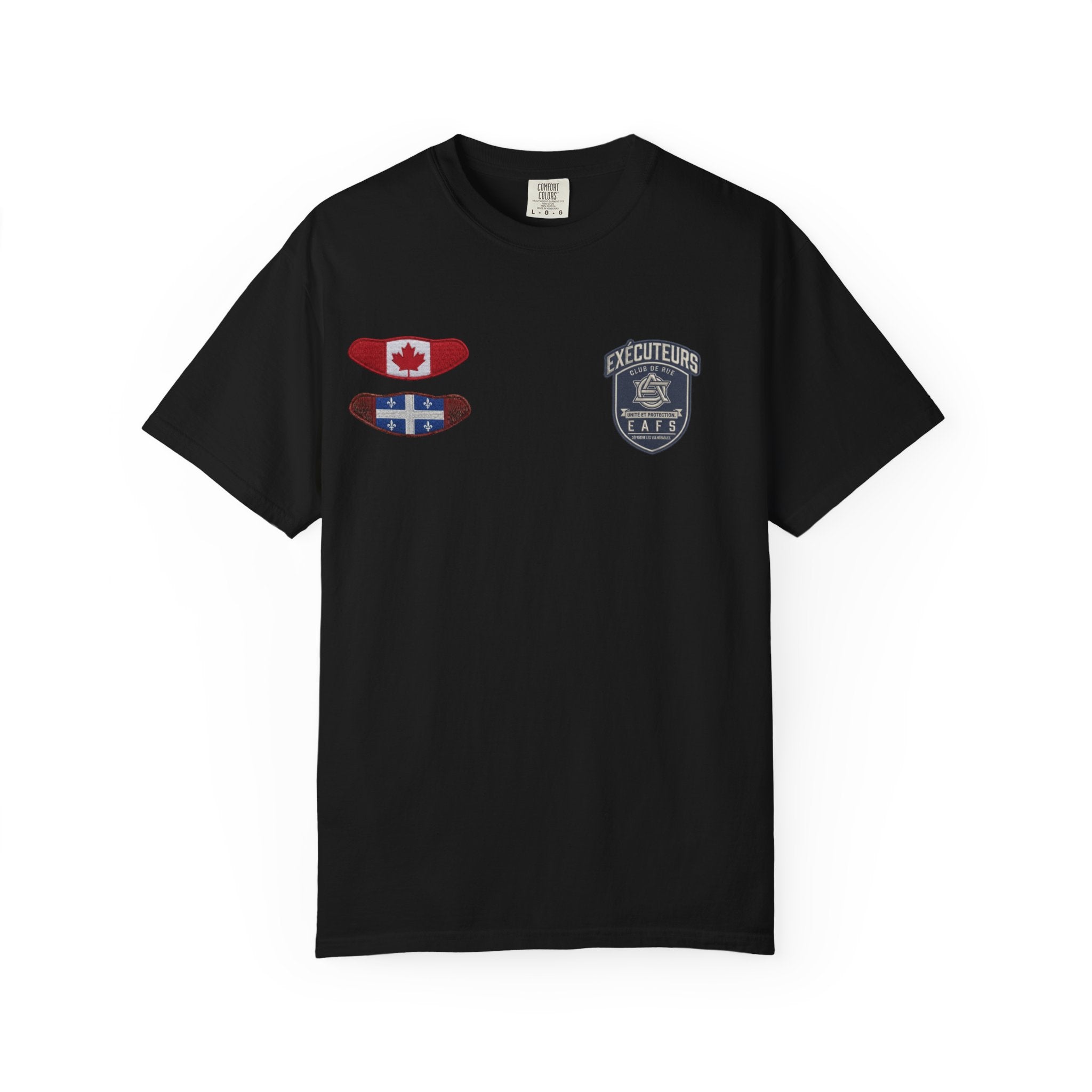 Quebec Lieutenant Support - Street Club Enforcers Tee — CAWS Québec (French)