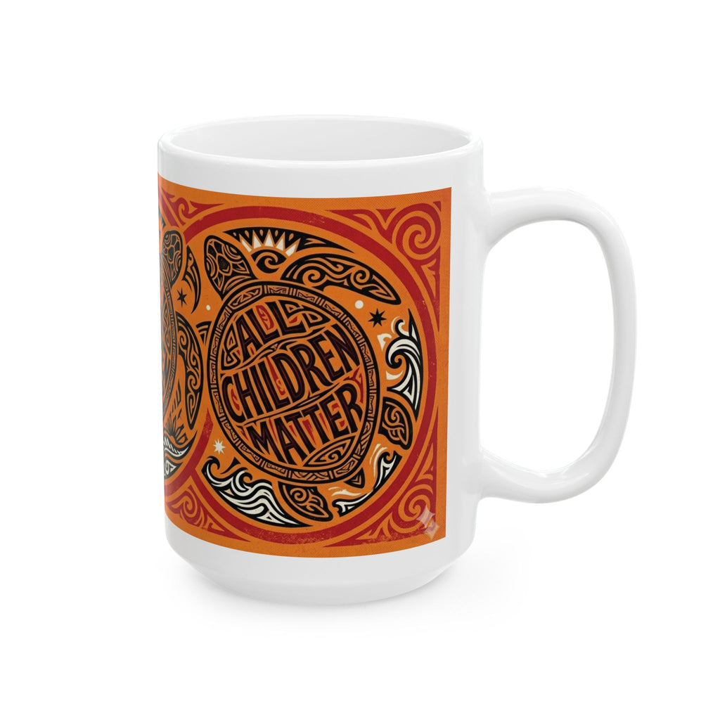 Every Child Matters Turtle - Ceramic Mug, (11oz, 15oz)
