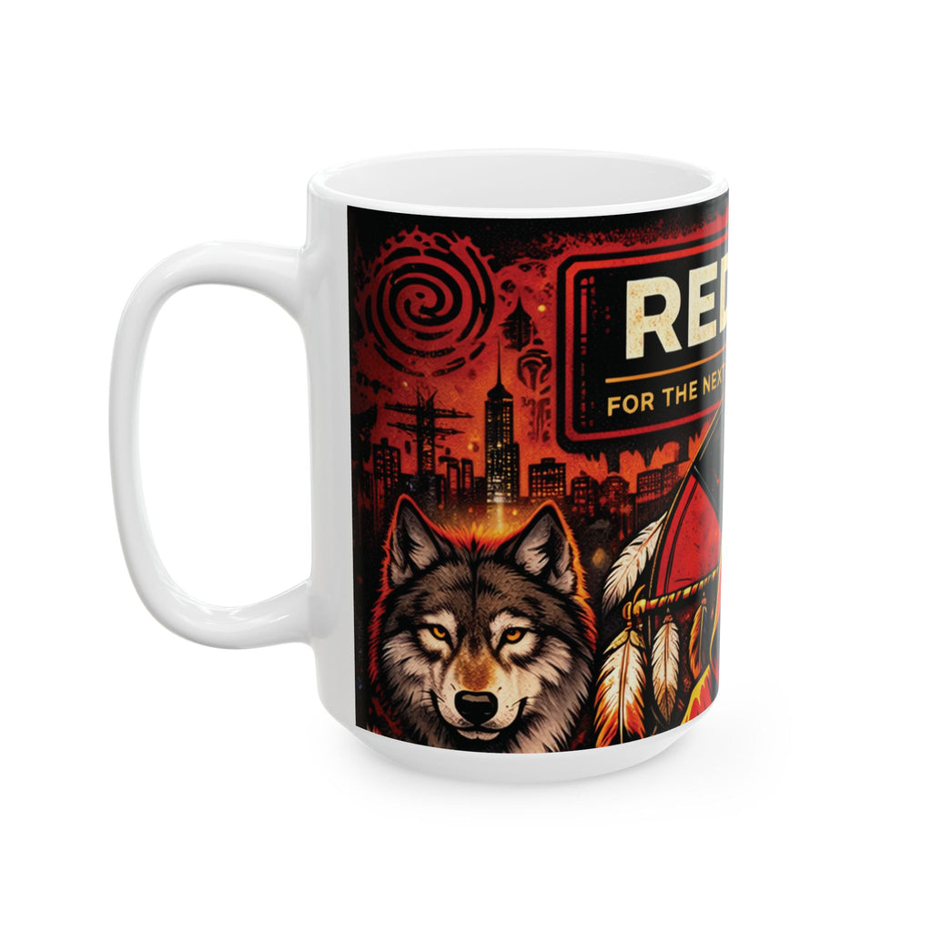 Redway 7 Generations of Ceramic Mug, (11oz, 15oz)