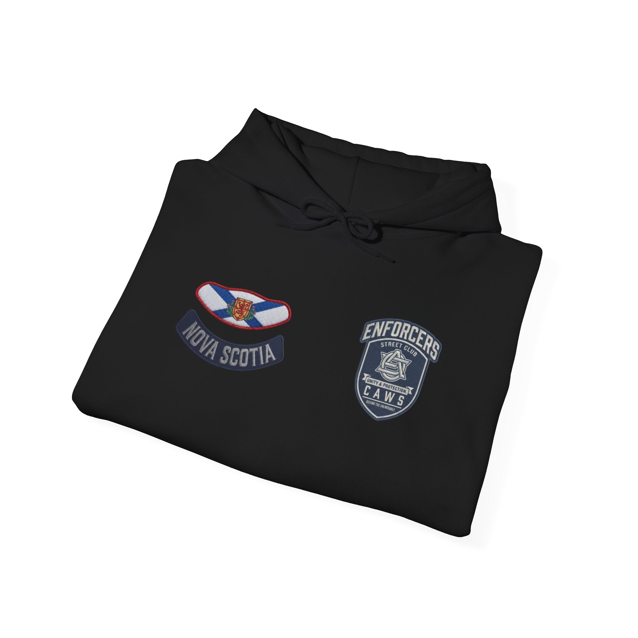 Nova Scotia Lieutenant CAWS - Enforcers - Unisex Heavy Blend™ Hooded Sweatshirt