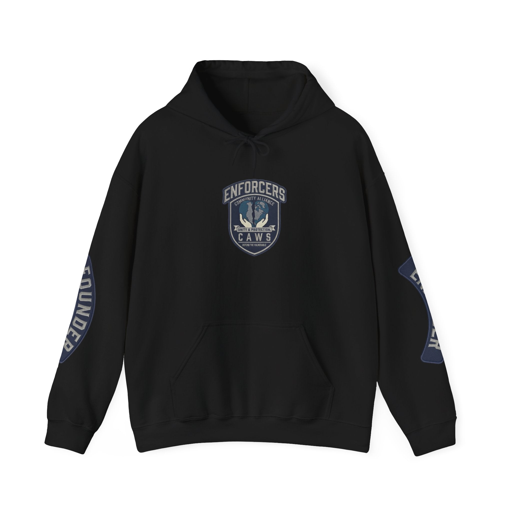 Community Alliance CAWS - Enforcers - Unisex Heavy Blend™ Hooded Sweatshirt