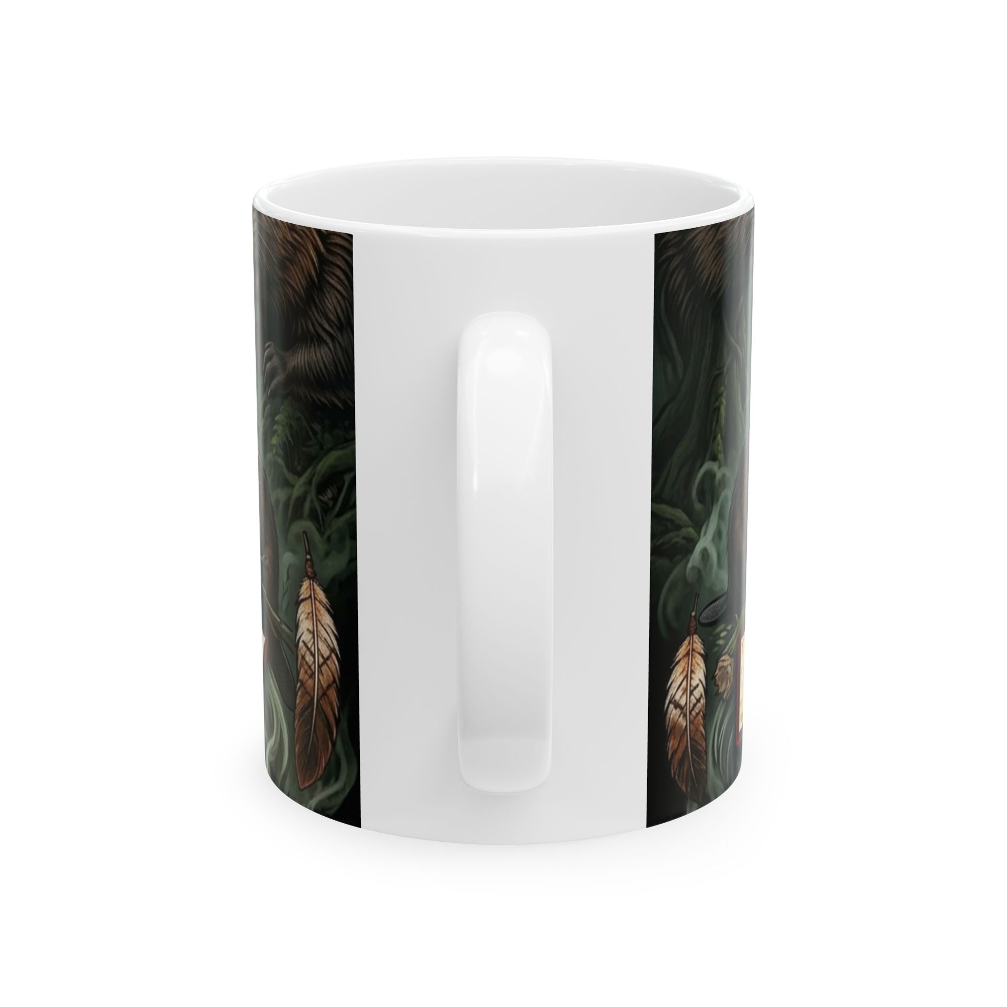 Redway Beaver Ceramic Mug,Ember Spirit Apparel