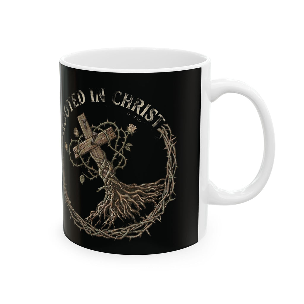 Christian Rooted In Christ - Ceramic Mug, (11oz, 15oz)