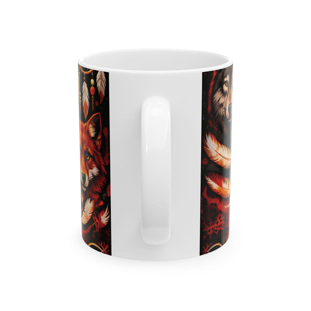 Redway 7 Generations  Stepping Forward -Ceramic Mug, (11oz, 15oz)