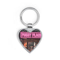 Pussy Place -Heart Keychain