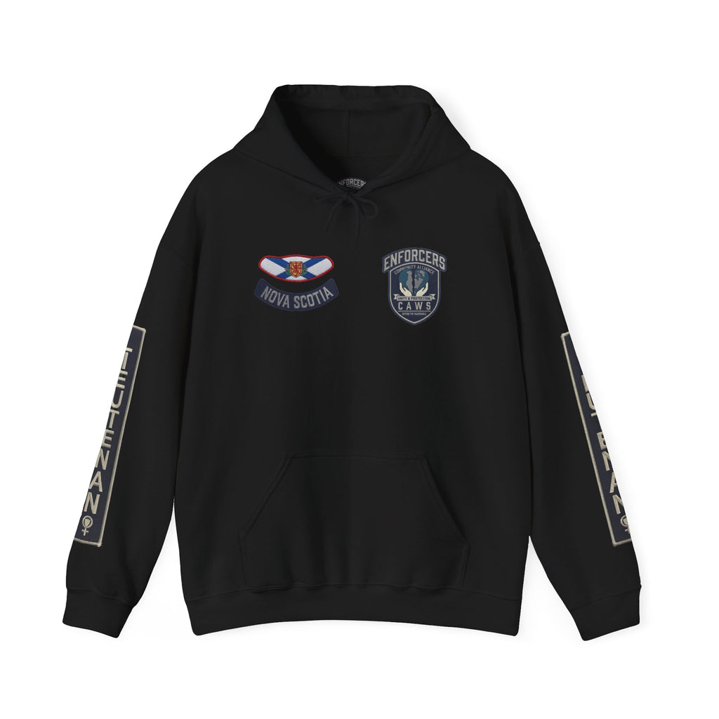 Community Alliance Nova Scotia Lieutenant CAWS - Enforcers - Unisex Heavy Blend™ Hooded Sweatshirt