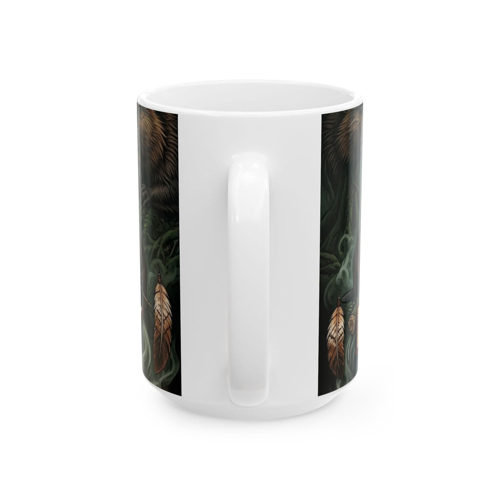 Redway Beaver Ceramic Mug,Ember Spirit Apparel