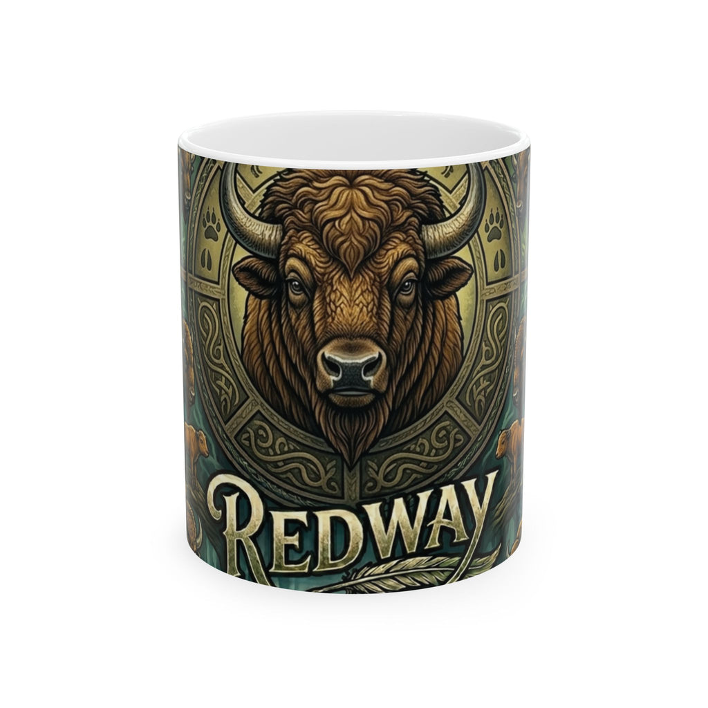 Redway Buffalo - Ceramic Mug, (11oz, 15oz)