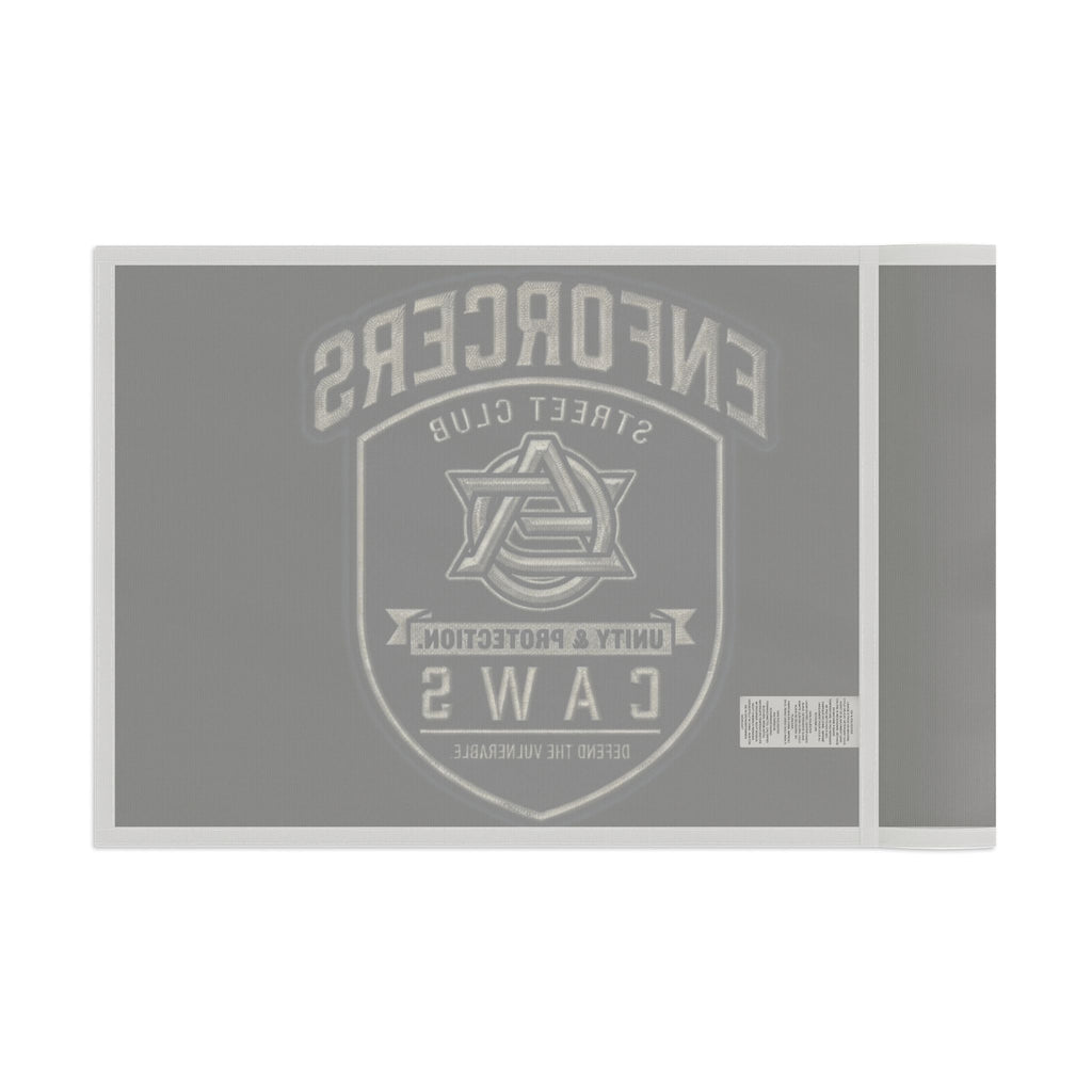 CAWS - Enforcers Street Club Flag – Unity & Protection CAWS Emblem