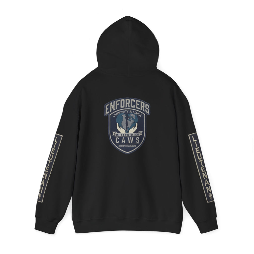 Community Alliance Nova Scotia Lieutenant CAWS - Enforcers - Unisex Heavy Blend™ Hooded Sweatshirt