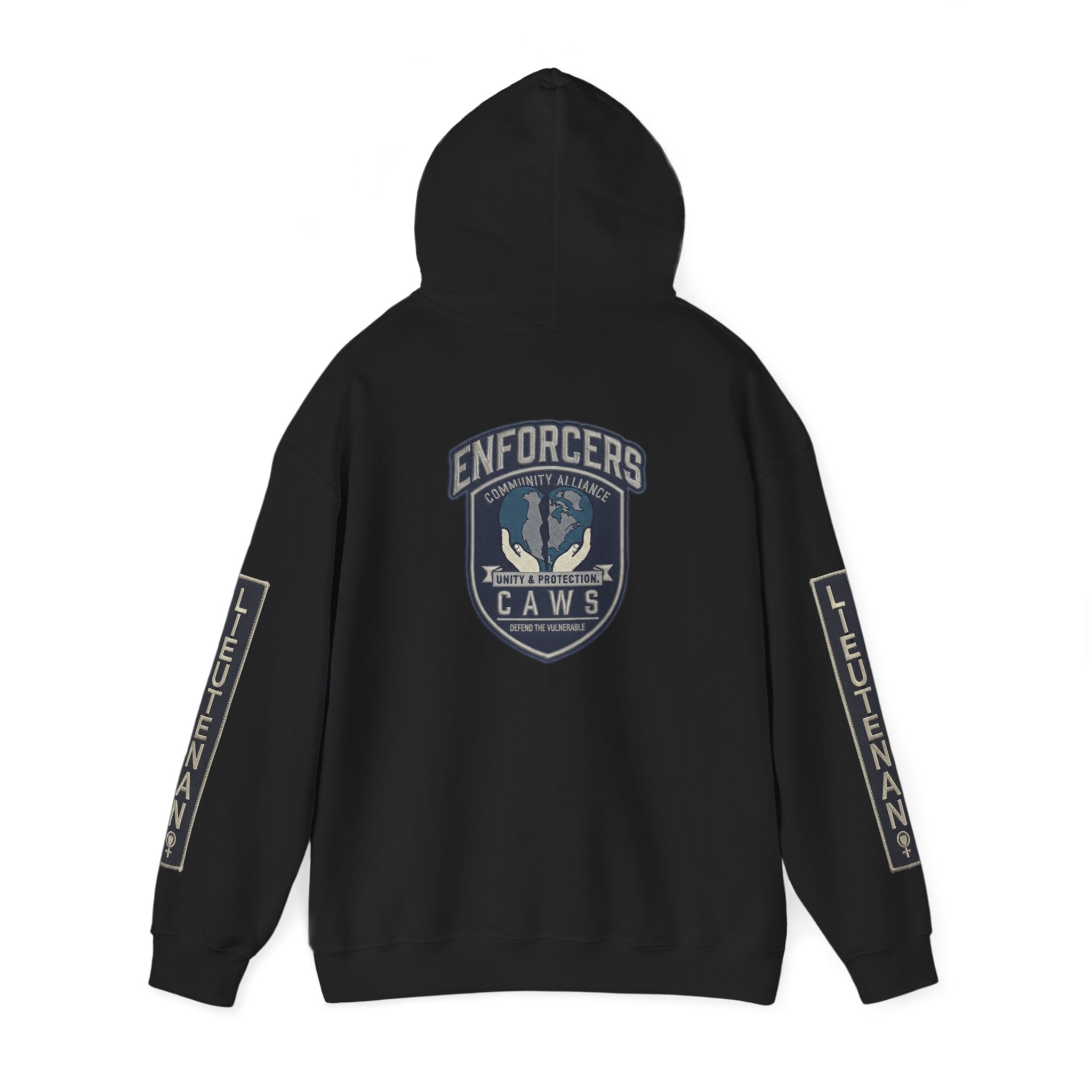 Community Alliance Nova Scotia Lieutenant CAWS - Enforcers - Unisex Heavy Blend™ Hooded Sweatshirt