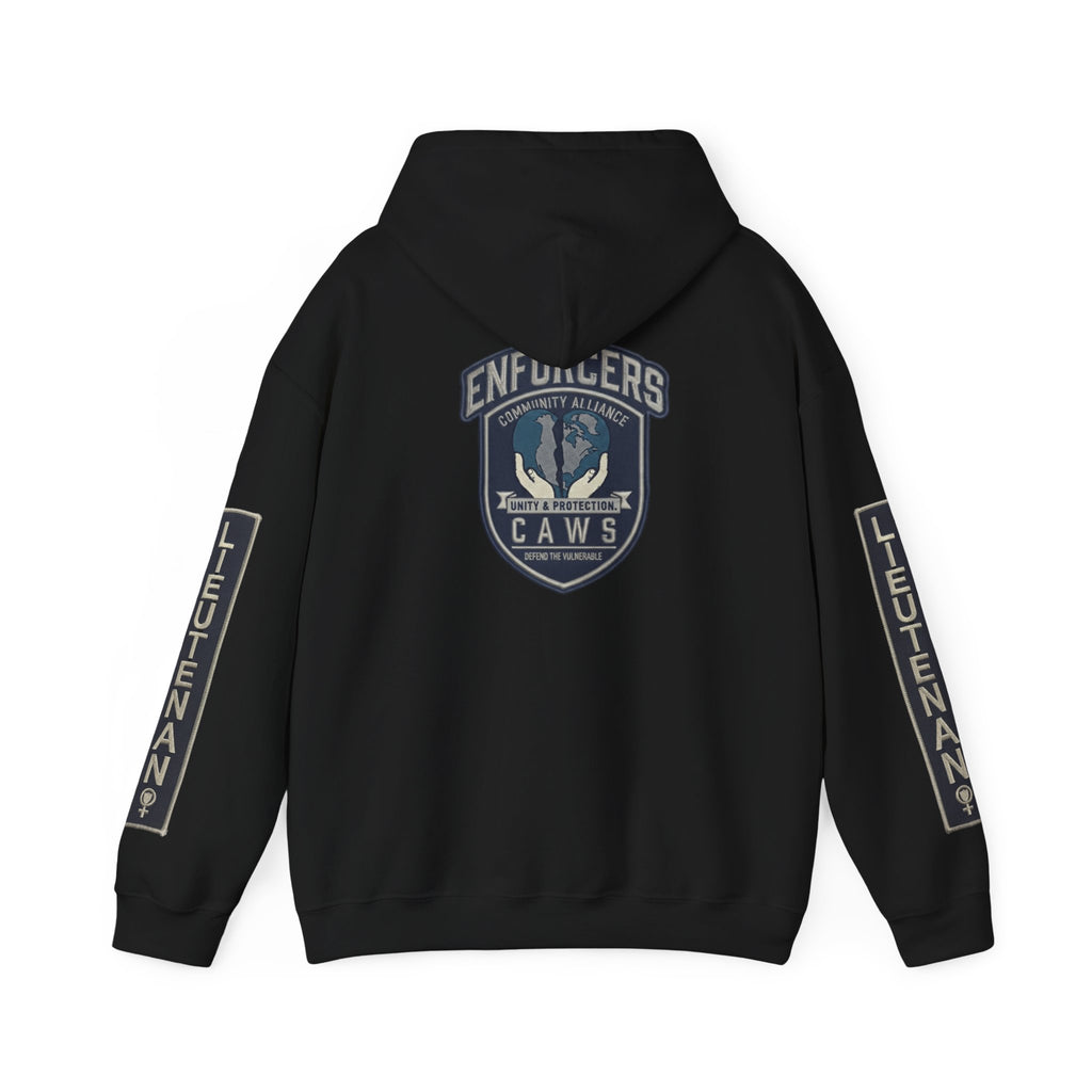 Community Alliance Nova Scotia Lieutenant CAWS - Enforcers - Unisex Heavy Blend™ Hooded Sweatshirt