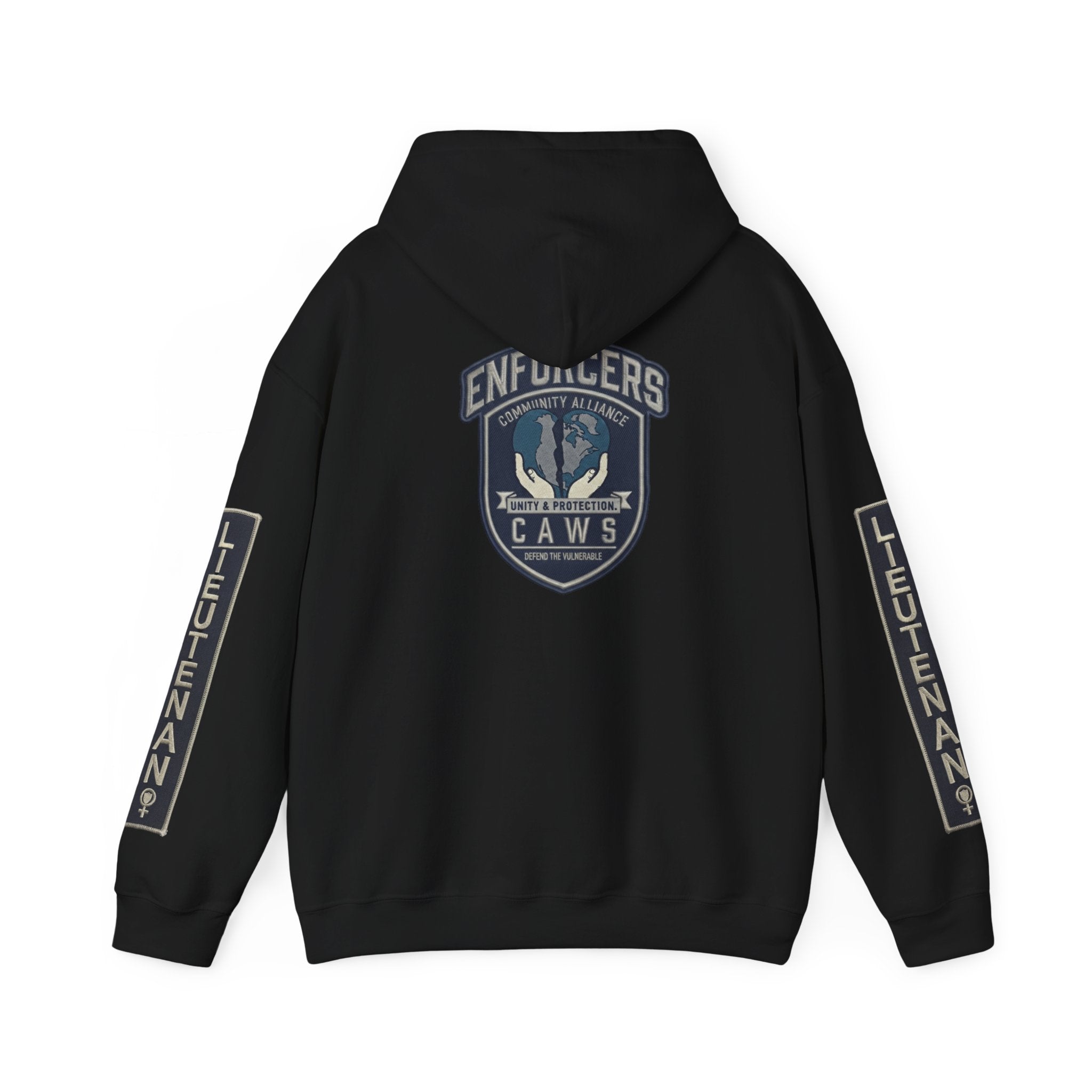 Community Alliance Nova Scotia Lieutenant CAWS - Enforcers - Unisex Heavy Blend™ Hooded Sweatshirt