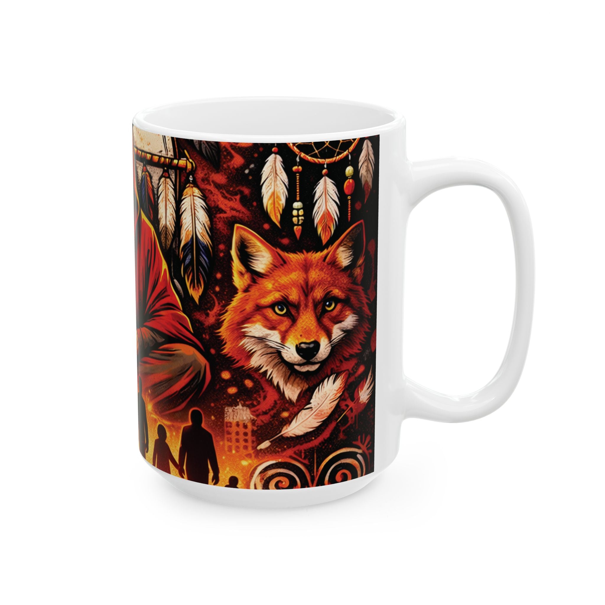 Redway 7 Generations  Stepping Forward -Ceramic Mug, (11oz, 15oz)
