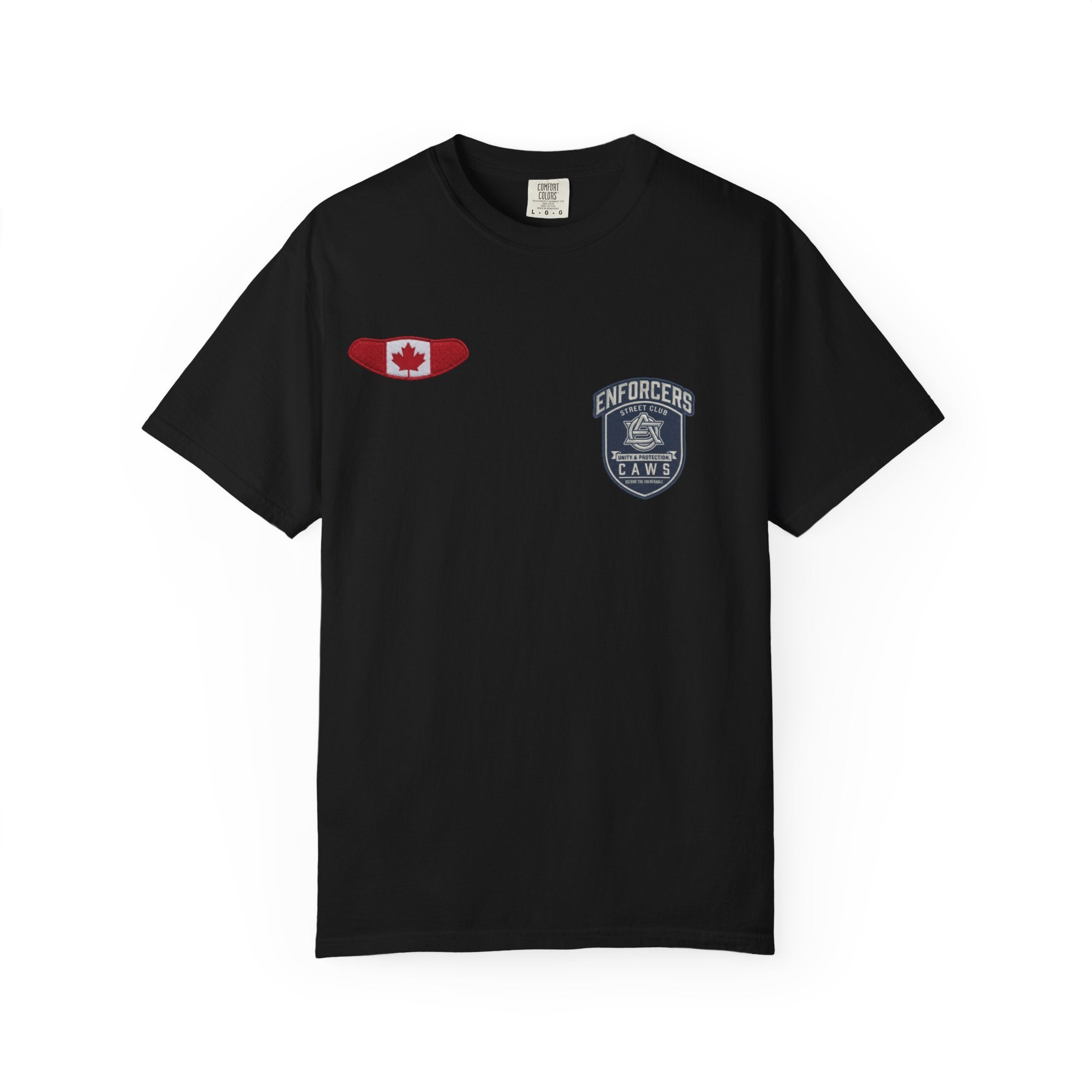 General Support - Street Club Enforcers Tee — CAWS (Children Animals Women Seniors)