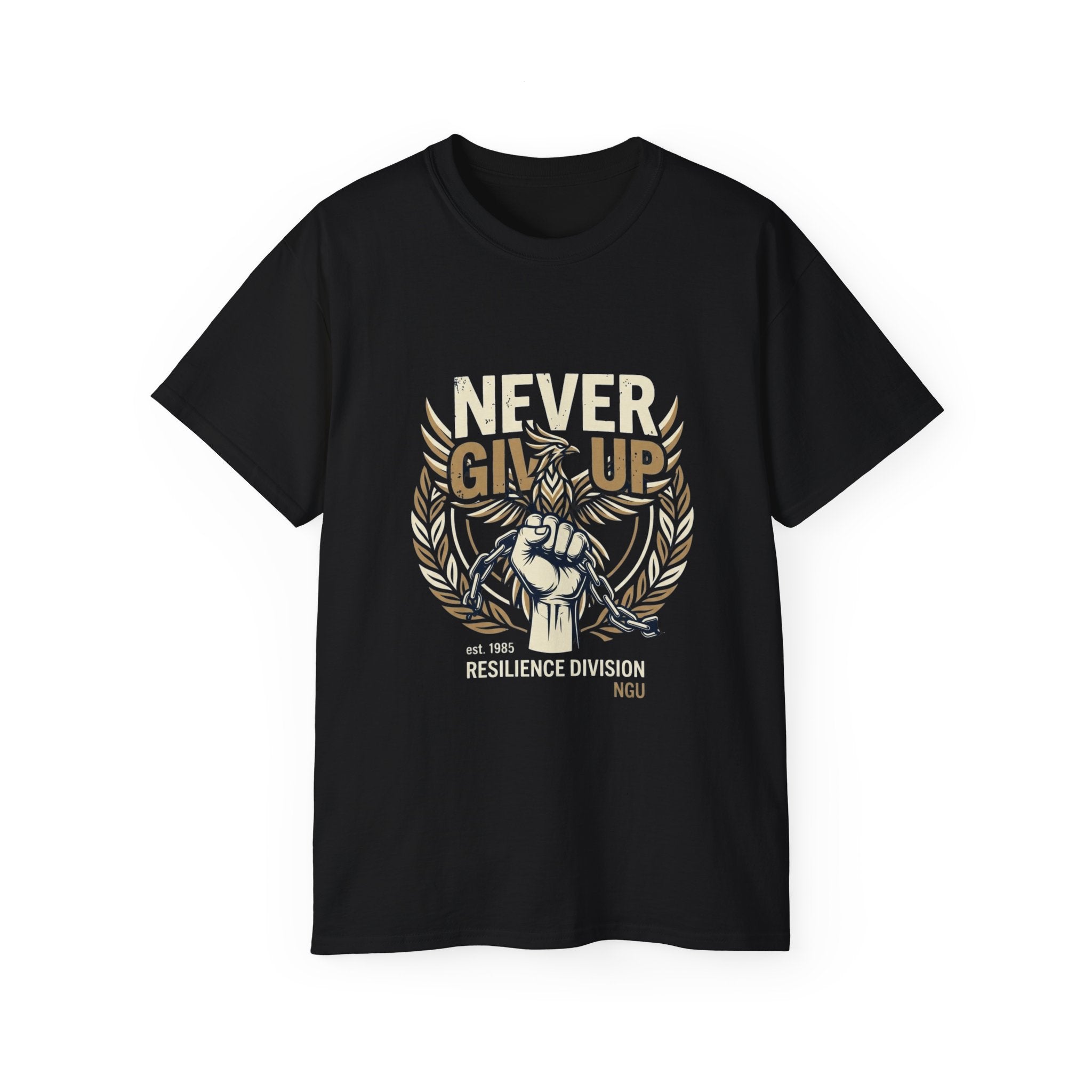 never give up front