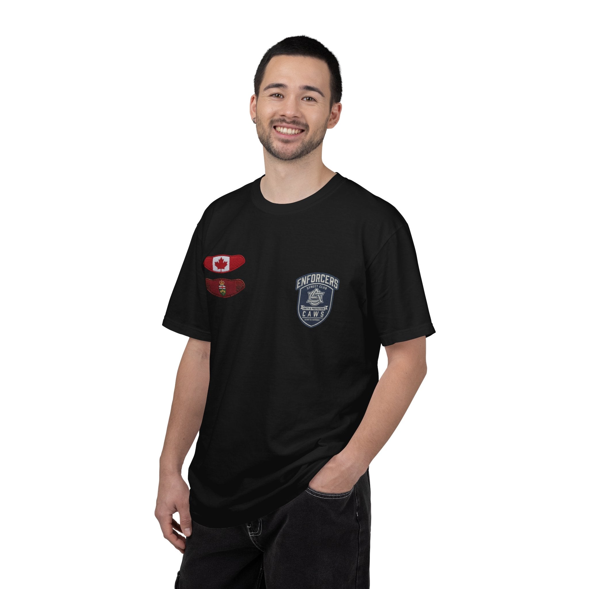 Ontario Safety Lieutenant Support - Street Club Enforcers Tee — CAWS (Children Animals Women Seniors) Alberta