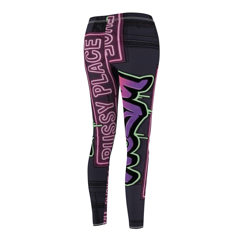 Pussy Place - Women's Cut & Sew Casual Leggings (AOP)