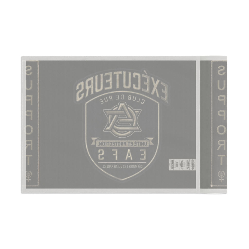 CAWS - Enforcers Street Club Flag – Unity & Protection CAWS Emblem ( French)