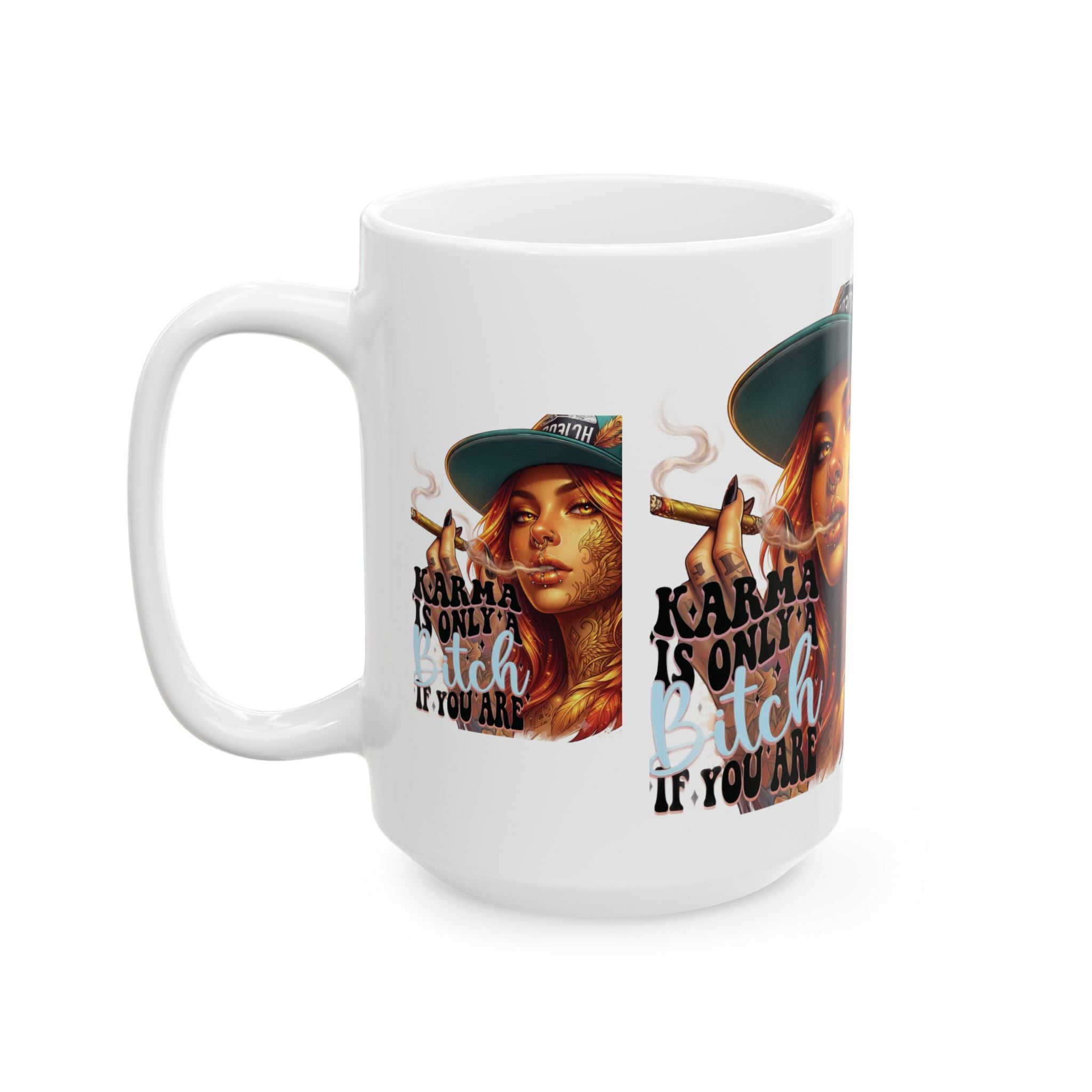Karma Mug - Ceramic Mug, (11oz, 15oz)Ember Spirit Apparel