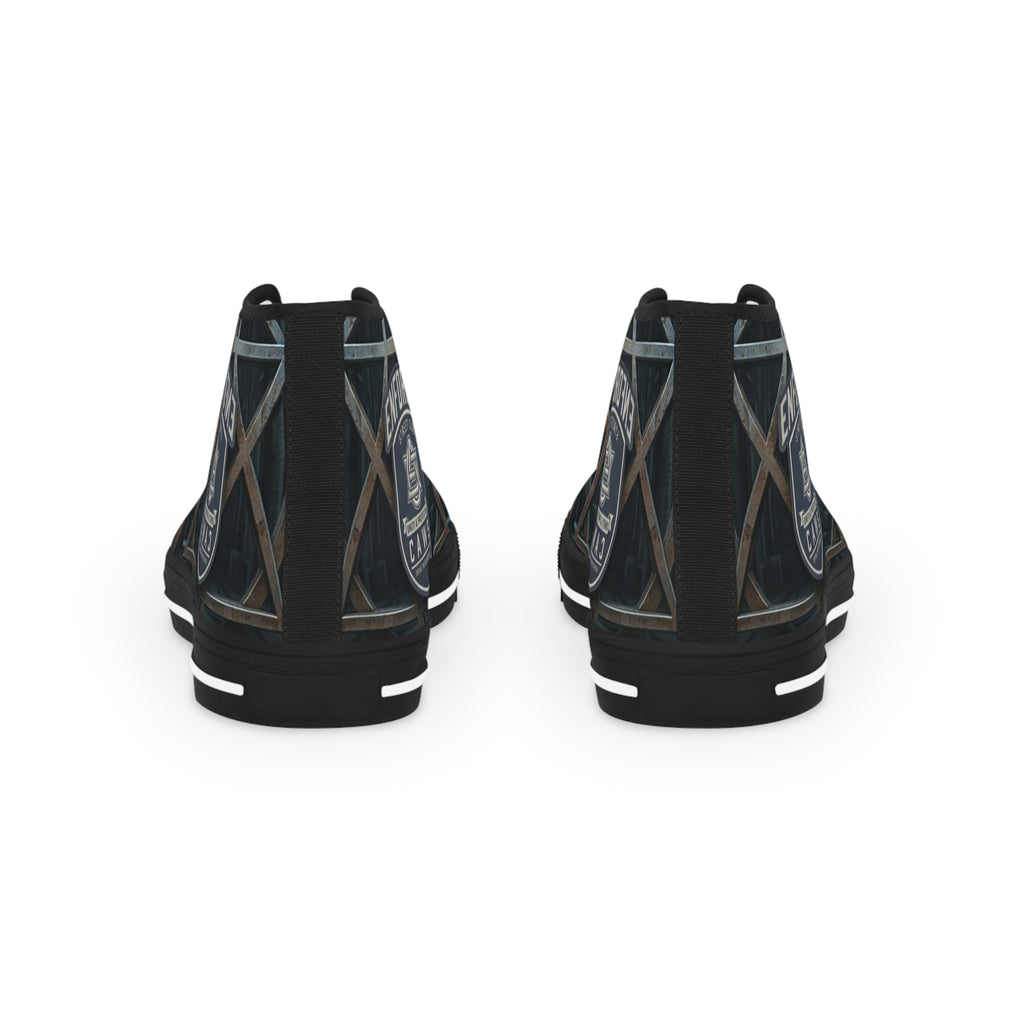 Enforcers CAWS - High Top Sneakers — Community Enforcement Badge Graphic