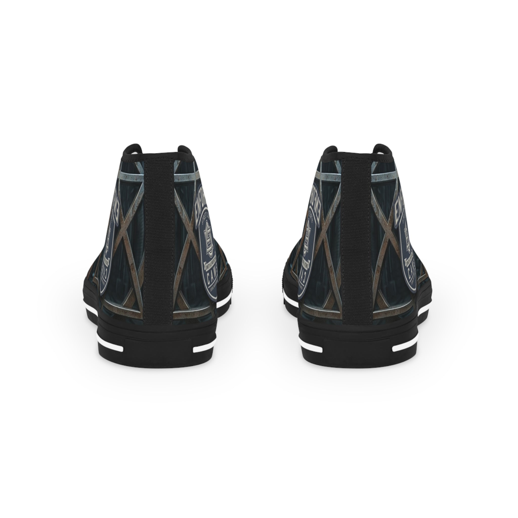 Enforcers CAWS - High Top Sneakers — Community Enforcement Badge Graphic