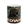 Redway Beaver Ceramic Mug,Ember Spirit Apparel