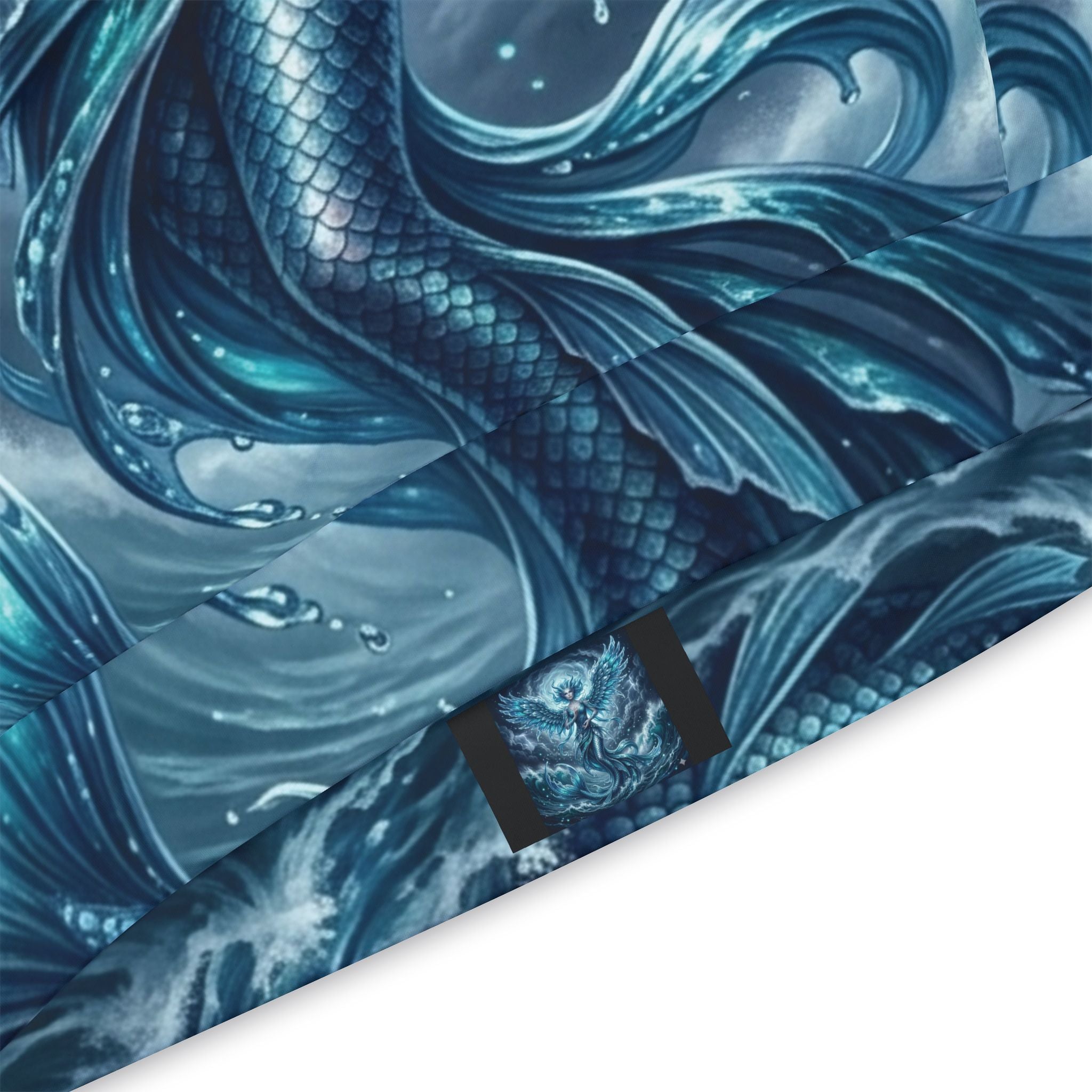 All-over print water fairy hoodie – original Indigenous-inspired fantasy art by Ember Spirit