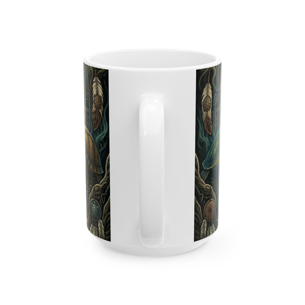 Redway Turtle - Ceramic Mug, (11oz, 15oz)