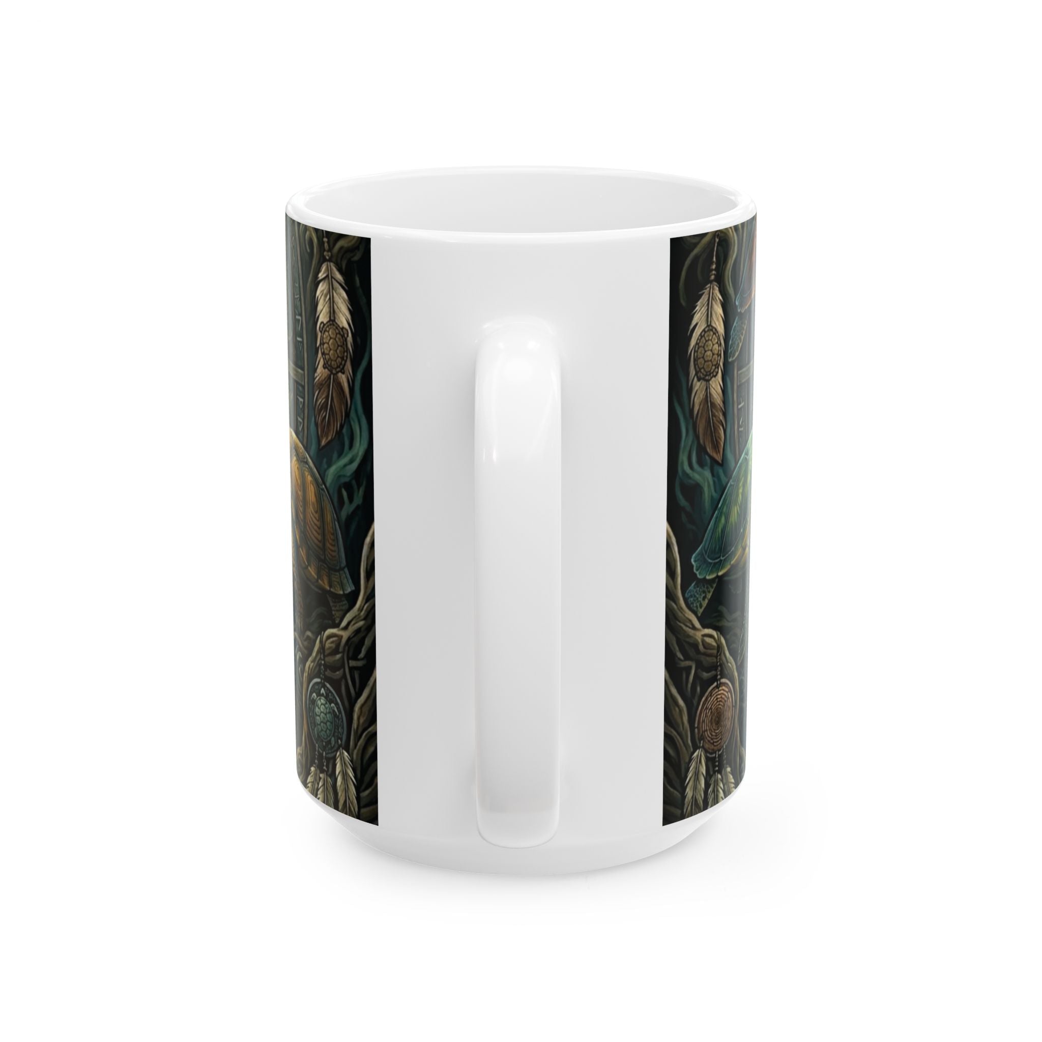 Redway Turtle - Ceramic Mug, (11oz, 15oz)