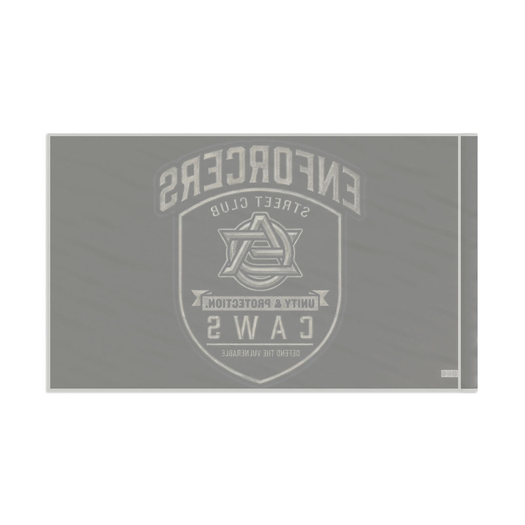 CAWS - Enforcers Street Club Flag – Unity & Protection CAWS Emblem