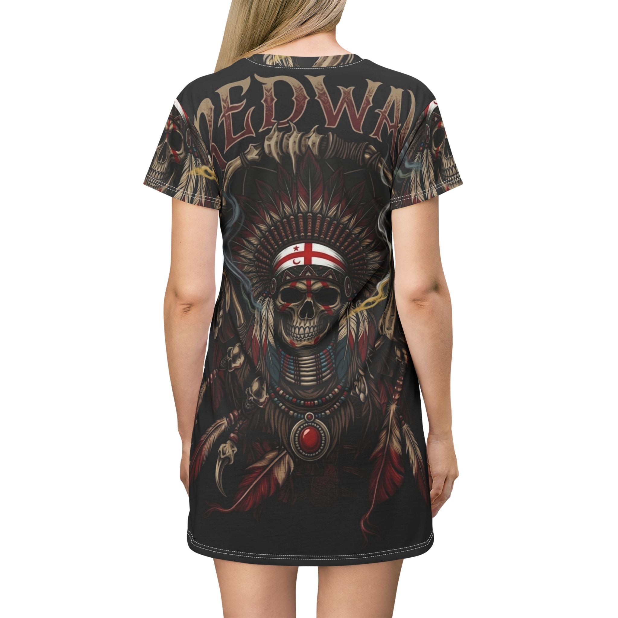 Redway The Miqmaq Chief T-Shirt Dress (AOP)