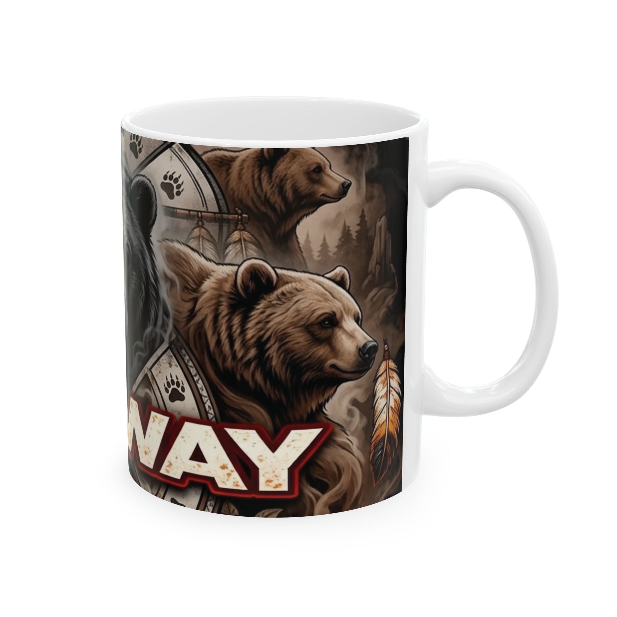 Redway Bear of Ceramic MugEmber Spirit Apparel