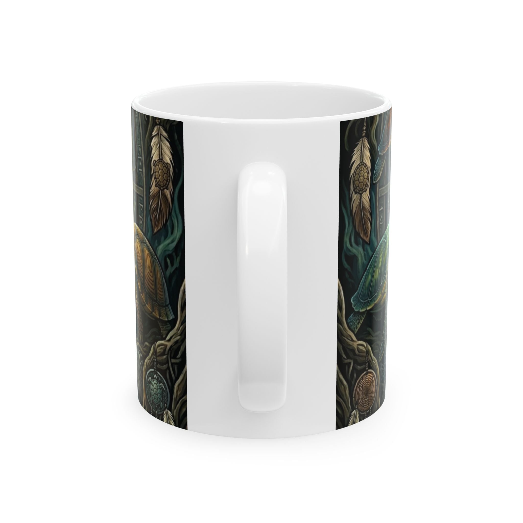 Redway Turtle - Ceramic Mug, (11oz, 15oz)