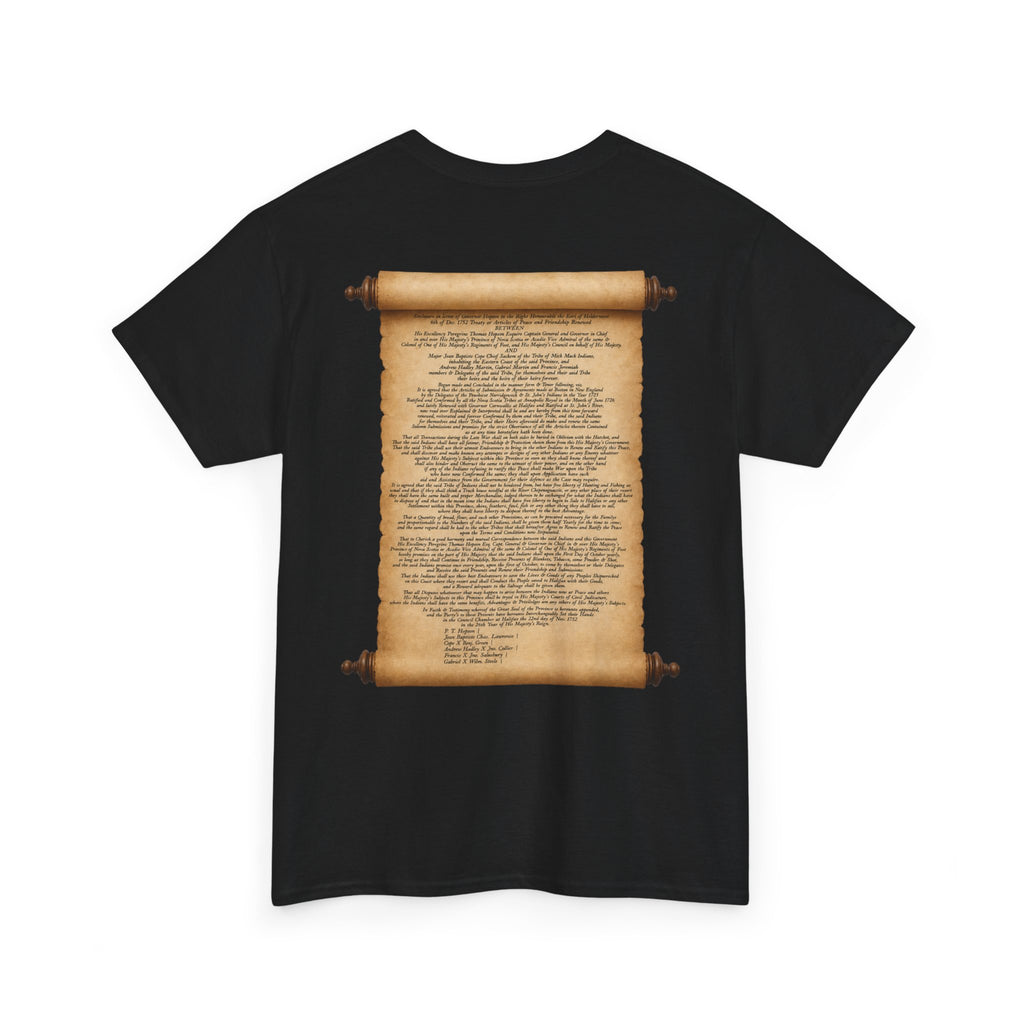 Peace and Friendship Treaty Tee — 1752 Hopson & Cope Historical Document Shirt