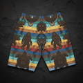 7 Grandfather Teachings Board Shorts — Ribbon Teachings Swim TrunksEmber Spirit Apparel