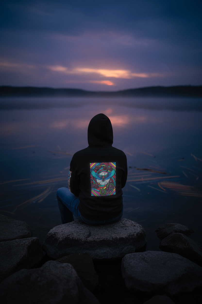 7 Grandfather Teachings Hoodie – Indigenous Wisdom Streetwear PulloverEmber Spirit Apparel