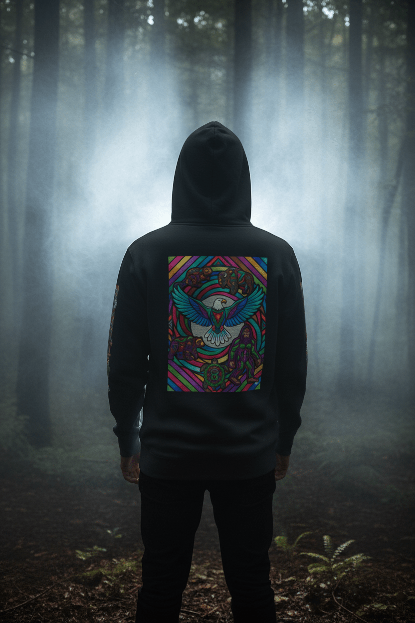 7 Grandfather Teachings Hoodie – Indigenous Wisdom Streetwear PulloverEmber Spirit Apparel
