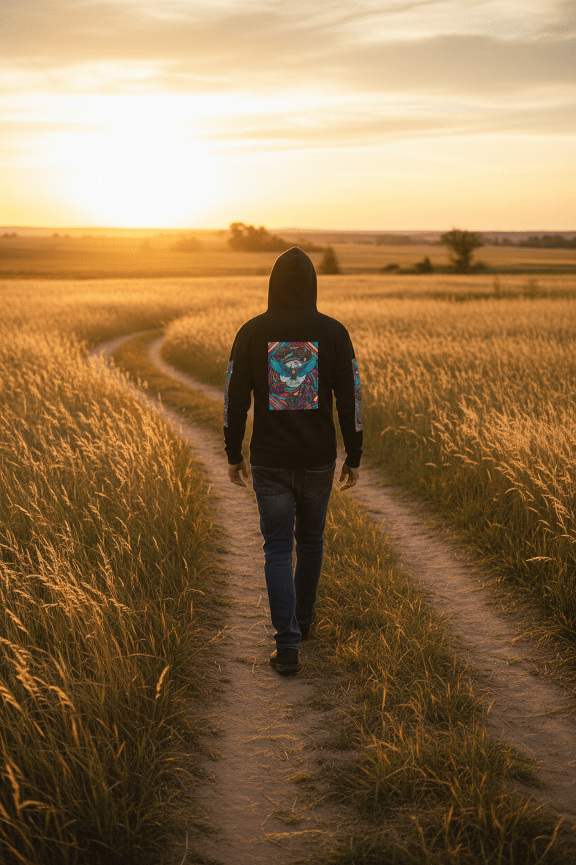 7 Grandfather Teachings Hoodie – Indigenous Wisdom Streetwear PulloverEmber Spirit Apparel