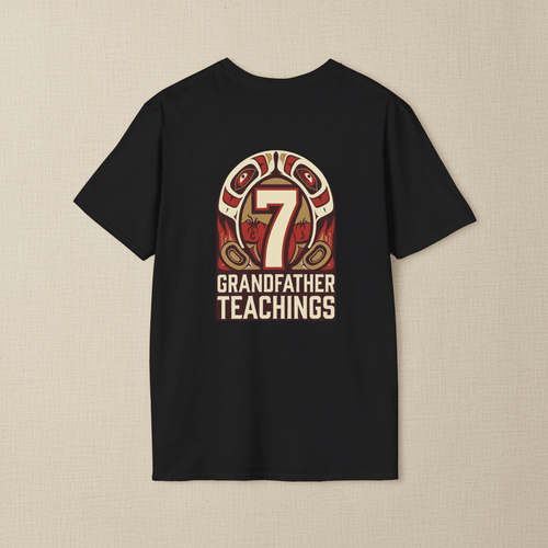 7 Grandfathers Hyida - Unisex Softstyle T-ShirtEmber Spirit Apparel