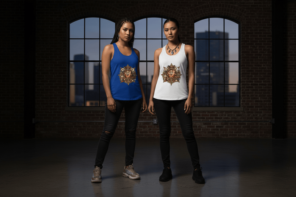 7 Teachings Women's Ideal Racerback TankEmber Spirit Apparel