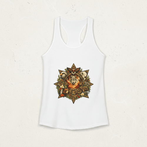 7 Teachings Women's Ideal Racerback TankEmber Spirit Apparel