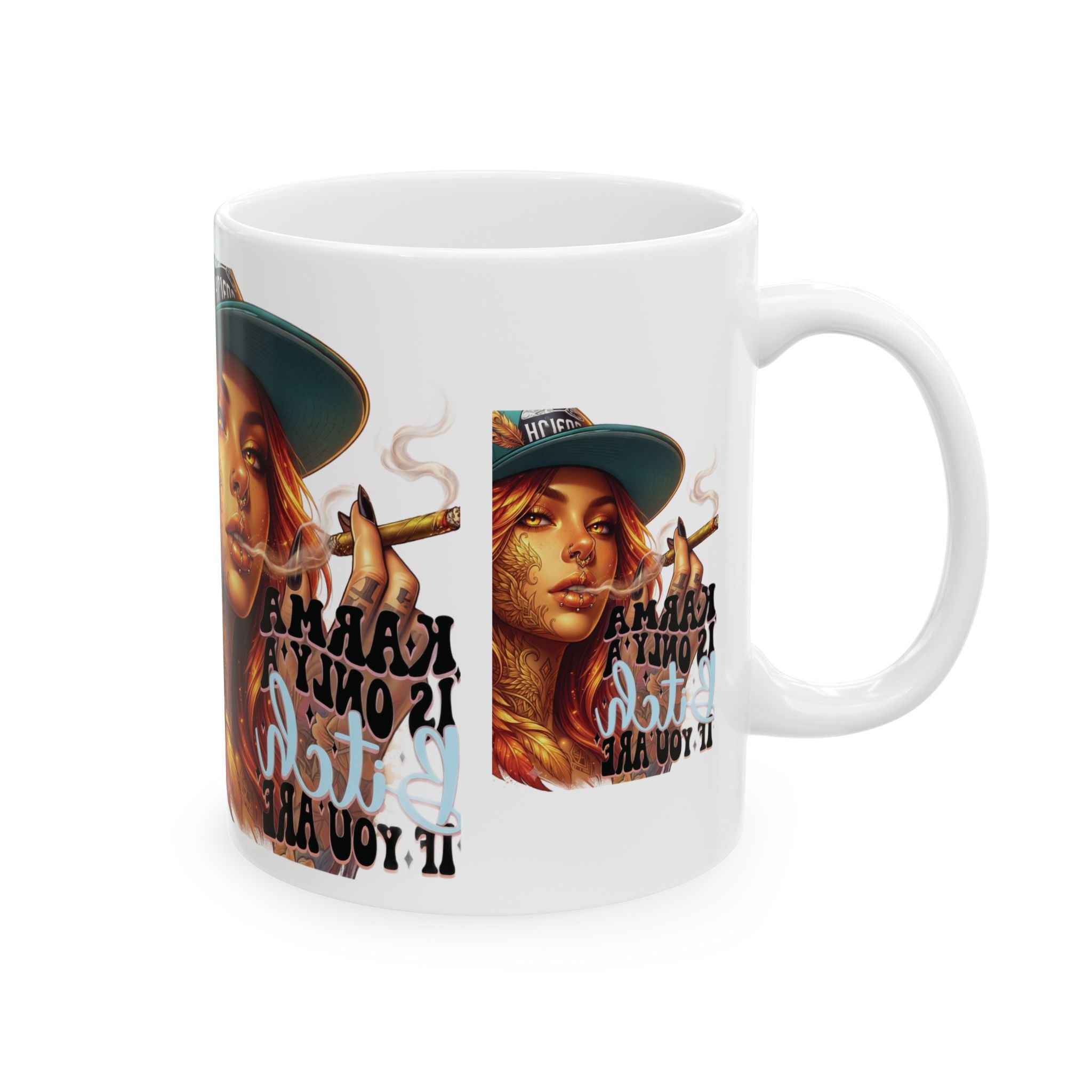 Karma Mug - Ceramic Mug, (11oz, 15oz)Ember Spirit Apparel