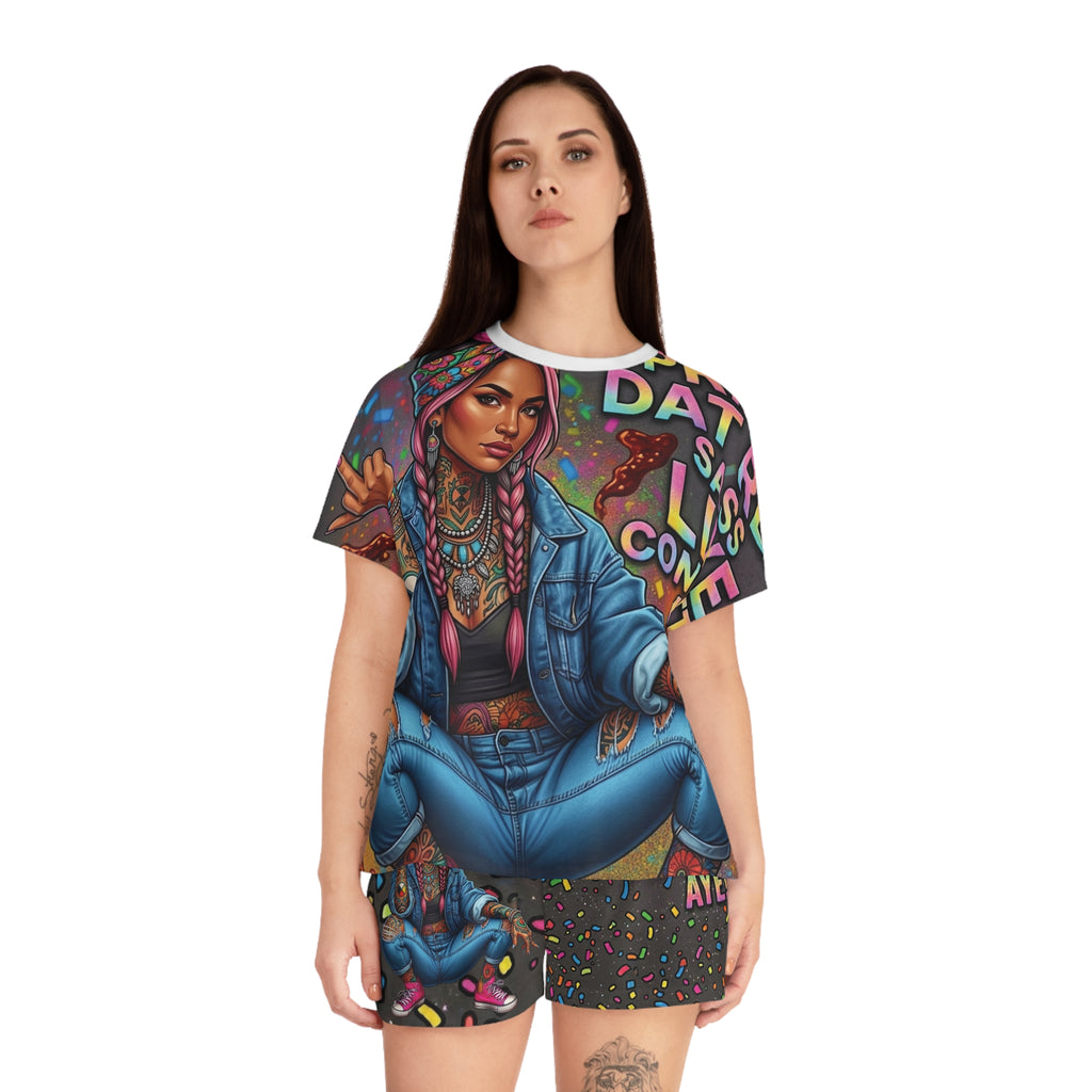 Women's Short Pajama Set (AOP)