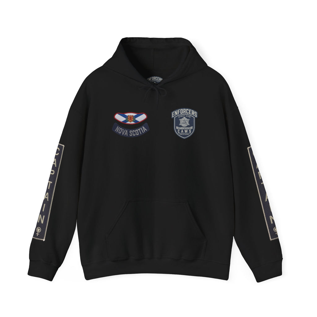 Nova Scotia Captain CAWS - Enforcers - Unisex Heavy Blend™ Hooded Sweatshirt