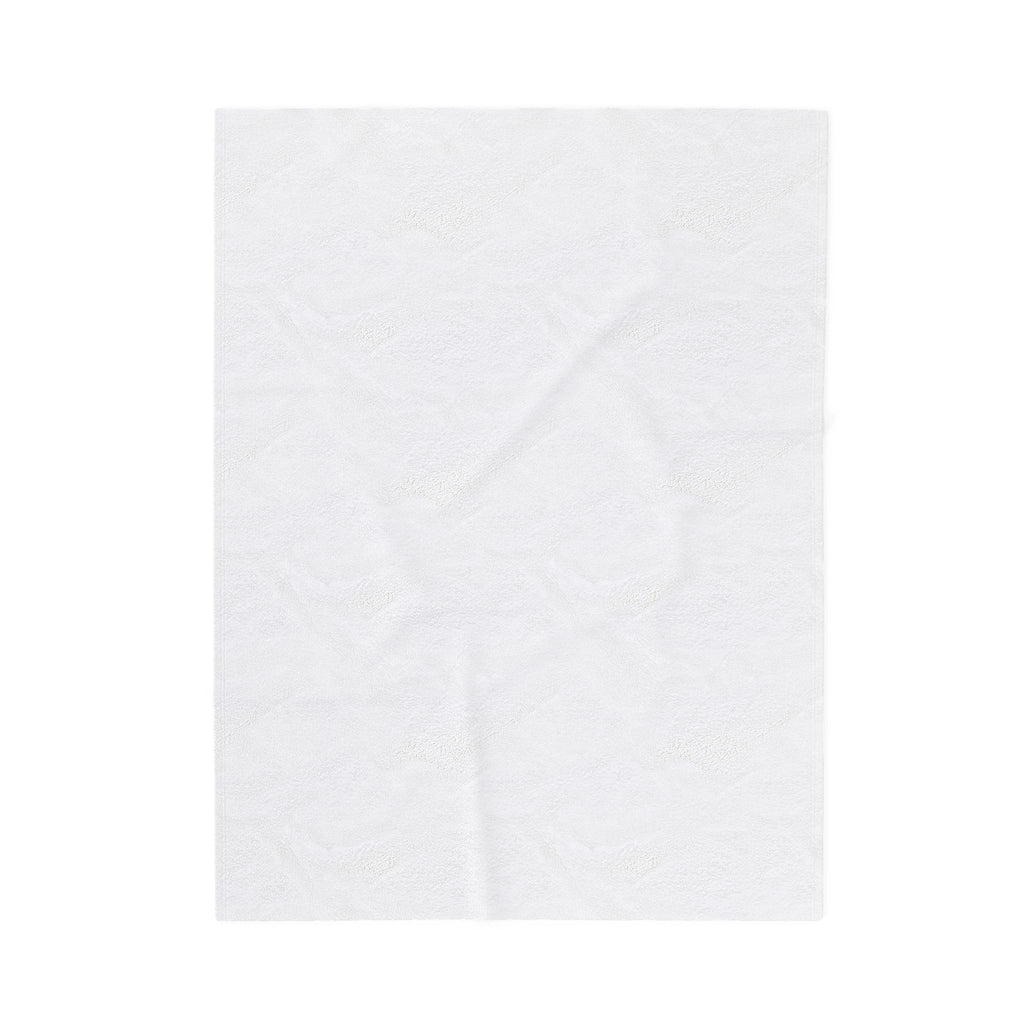 Smudge Yourself Velveteen Plush Blanket — Native Healer Design, Spiritual Cleansing Throw