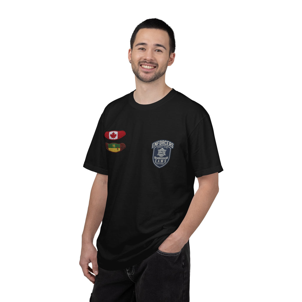 Saskatchewan Safety Lieutenant Support - Street Club Enforcers Tee — CAWS (Children Animals Women Seniors) Alberta
